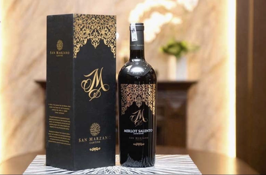 Rượu Vang Ý M Merlot Salento Limited Edition 2018