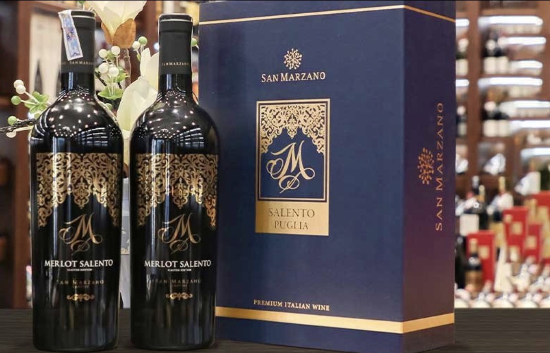 Rượu Vang Ý M Merlot Salento Limited Edition 2018