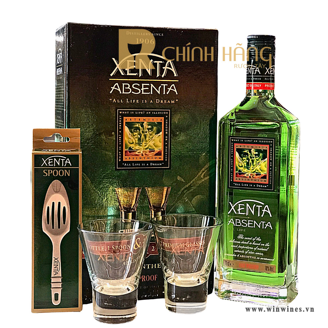 Absinthe Xenta Absenta Hộp Quà