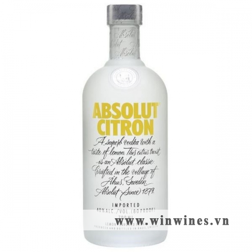 Absolut Vodka Citron (Chanh)
