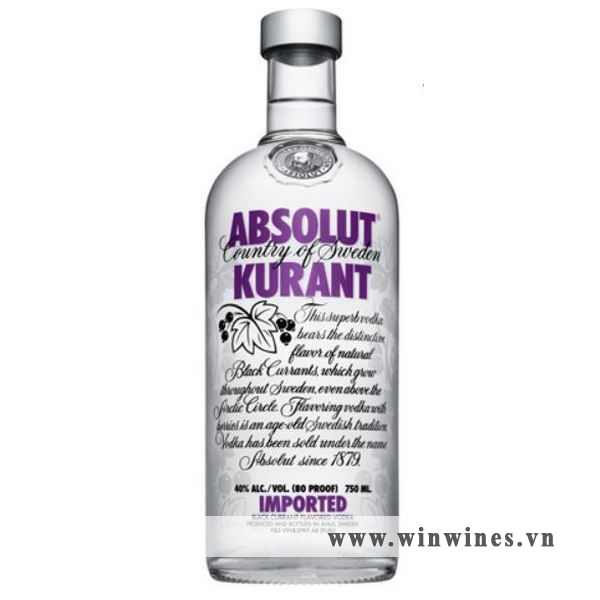 Absolut Vodka Kurant (Nho)