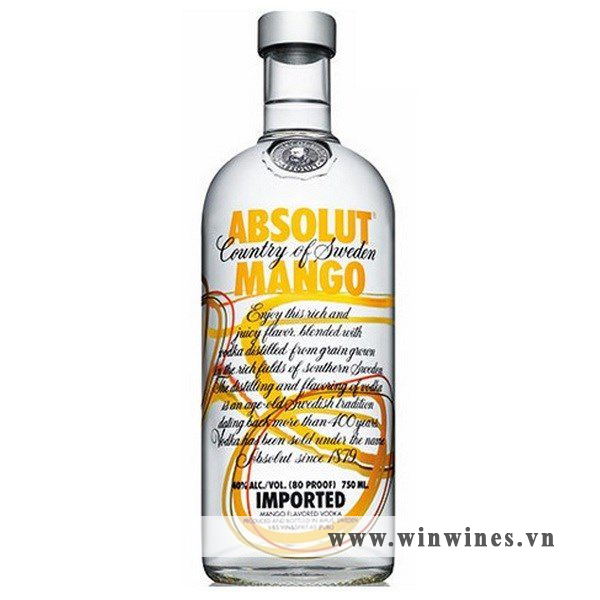 Absolut Vodka Mango (Xoài)