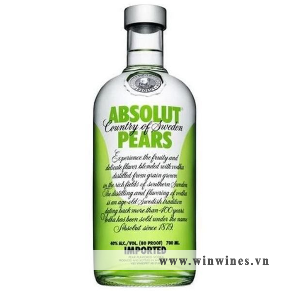 Absolut Vodka Pears (Lê)