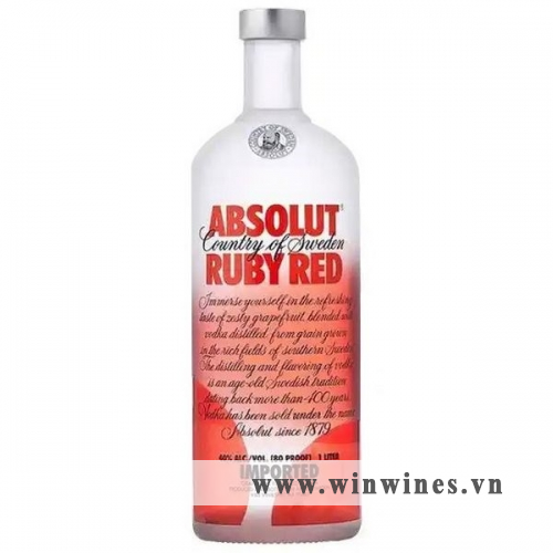 Absolut Vodka Ruby Red