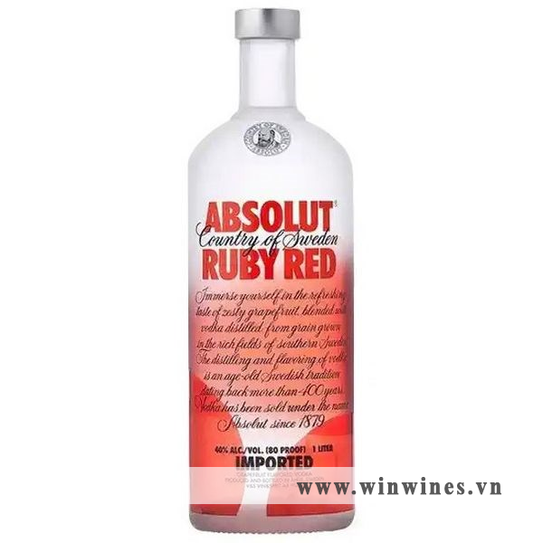 Absolut Vodka Ruby Red