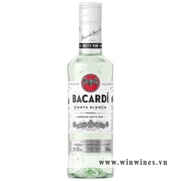 Bacardi White Rum 350ml