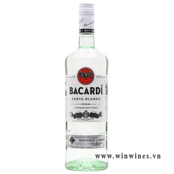 Bacardi White Rum (Trắng)