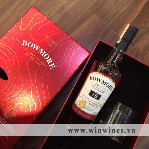 Bowmore 15 Năm - Hộp Quà Tết 2023