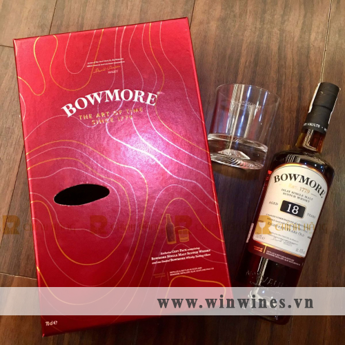 Bowmore 18 Năm - Hộp Quà Tết 2023