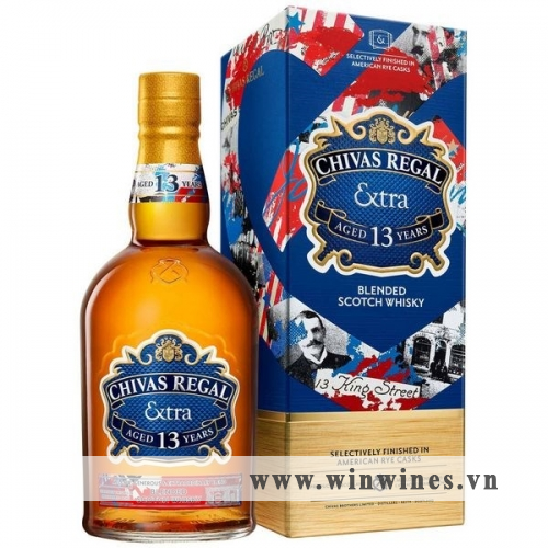 Chivas 13 Extra American Rye Casks (Xanh)