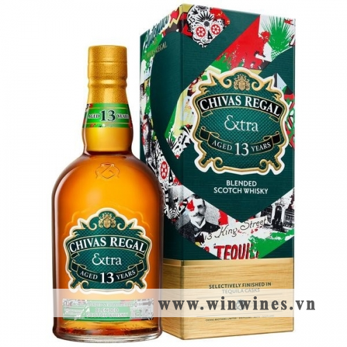 Chivas 13 Extra Tequila Casks (Xanh Lá)