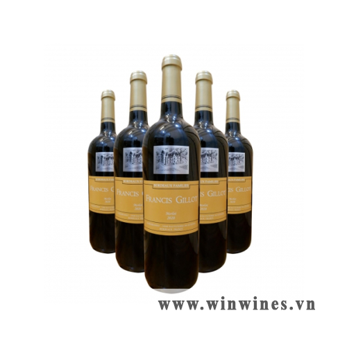 Rượu Vang Francis Gillot Merlot 750ml