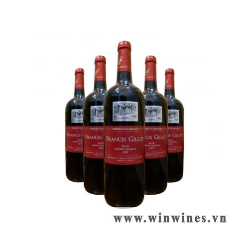 Rượu Vang Francis Gillot Merlot Cabernet Sauvignon 750ml