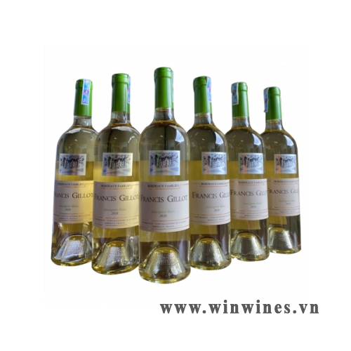 RƯỢU VANG FRANCIS GILLOT SAUVIGNON BLANC 750ML Mã: