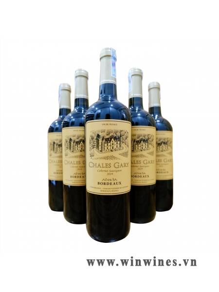 RƯỢU VANG CHALES GARY CABERNET SAUVIGNON 750ML