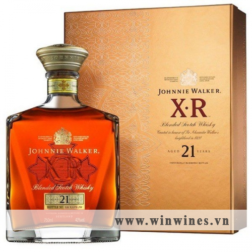 Johnnie Walker XR 21 Năm - Hộp Quà Tết 2019