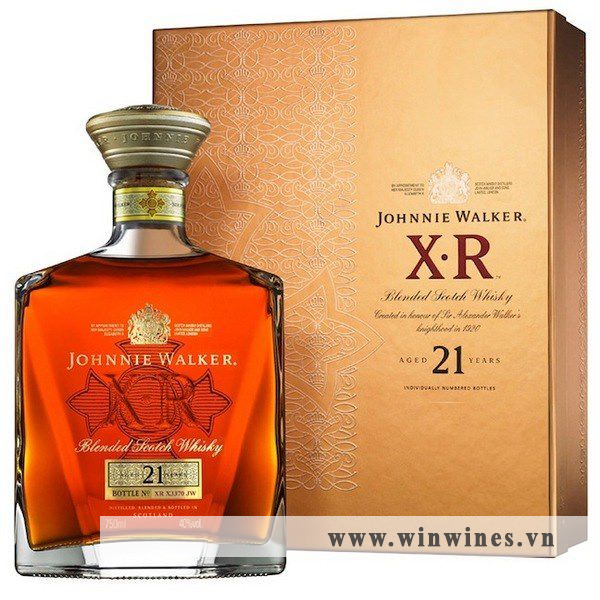 Johnnie Walker XR 21 Năm - Hộp Quà Tết 2019