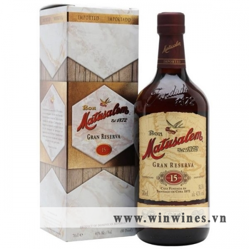 Matusalem Gran Reserva 15 Rum