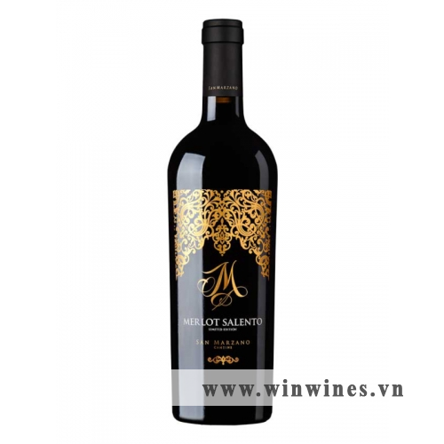 Rượu Vang Ý M Merlot Salento Limited Edition 2018