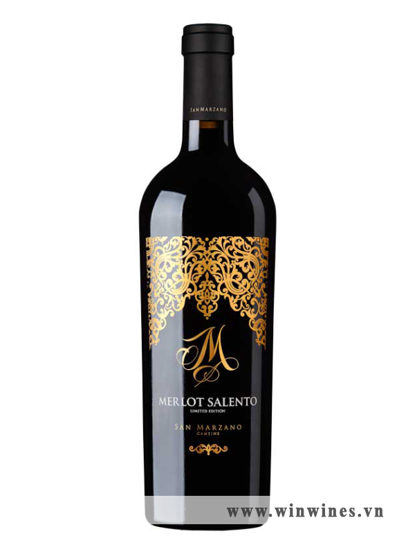 Rượu Vang Ý M Merlot Salento Limited Edition 2018