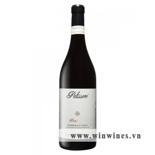 Rượu vang Ý Pelissero Piani, Barbera D’Alba DOC