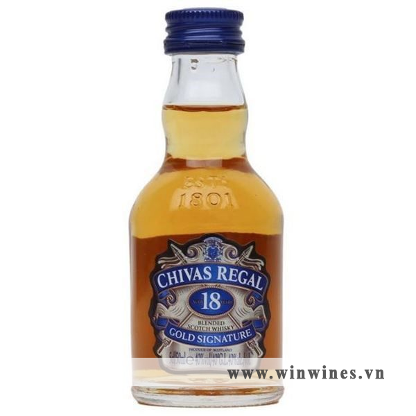 Rượu mini Chivas 18 Năm 50ml