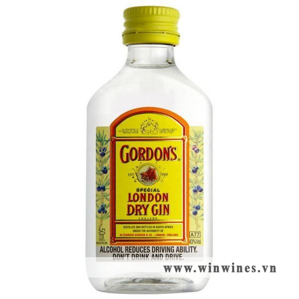 Rượu mini Gordon's Gin 50ml