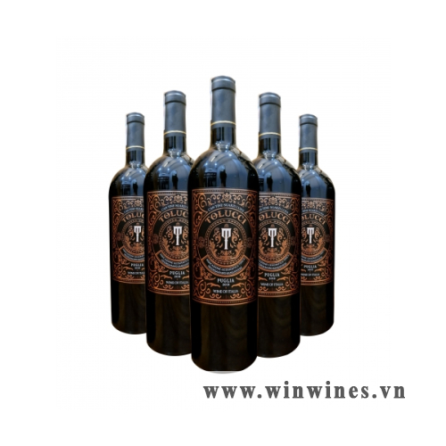 Rượu Vang  Tolucci Rosso 2018 14% 750 ml