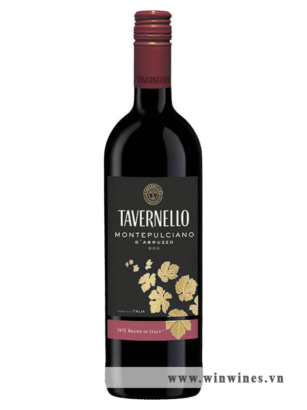 Rượu vang Ý Tavernello Montepulciano D’abruzzo 2019