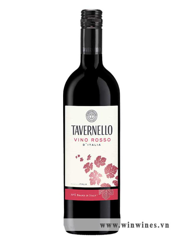 Rượu vang Ý Tavernello Vino Rosso D’Italia