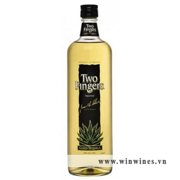 Two Fingers Gold Tequila