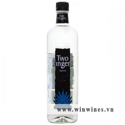 Two Fingers Silver Tequila