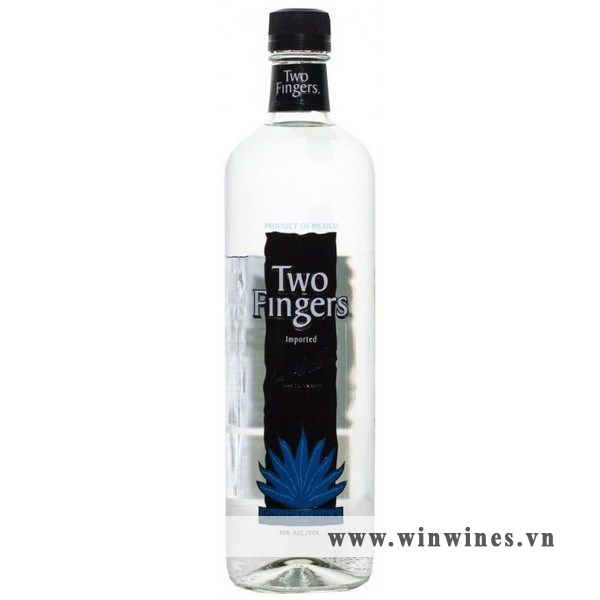 Two Fingers Silver Tequila