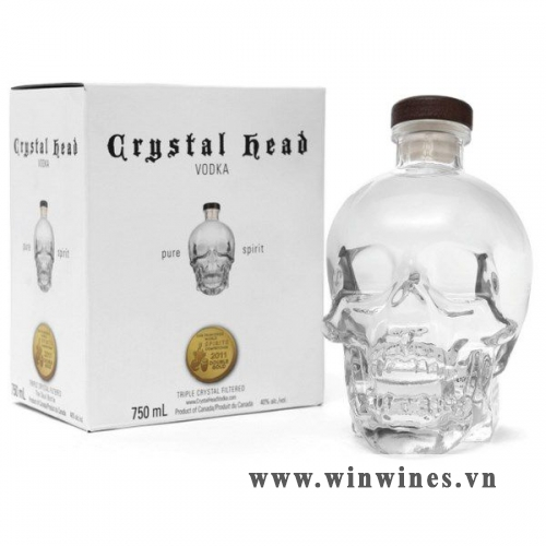 Vodka Crystal Head Đầu Lâu 1750ml