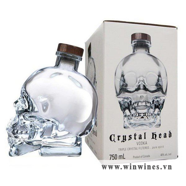 Vodka Crystal Head Đầu Lâu