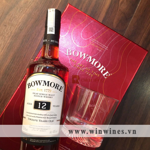 Bowmore 12 Năm - Hộp Quà Tết 2023