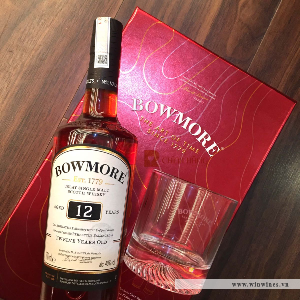 Bowmore 12 Năm - Hộp Quà Tết 2023