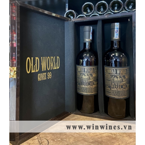 HQ 02 chai rượu  cao cấp - Rượu Old World 99 (Mã HQ_03)