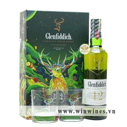 Glenfiddich 12 Năm - Hộp Quà Tết 2023