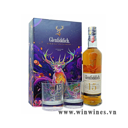 Glenfiddich 15 Năm - Hộp Quà Tết 2023