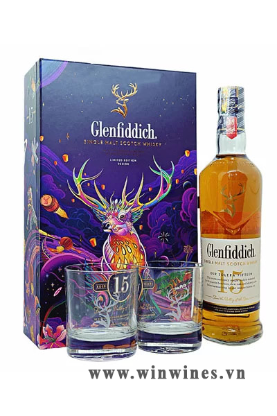 Glenfiddich 15 Năm - Hộp Quà Tết 2023