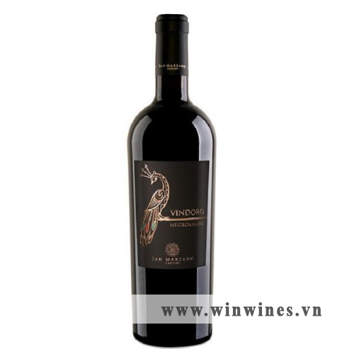 Rượu Vang Ý Con Công Vindoro Negroamaro 2018