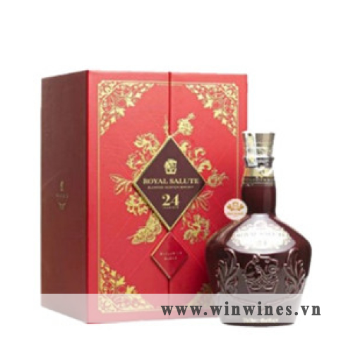 RƯỢU ROYAL SALUTE 24 NĂM - HỘP QUÀ TẾT 2023