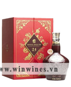 RƯỢU ROYAL SALUTE 24 NĂM - HỘP QUÀ TẾT 2023